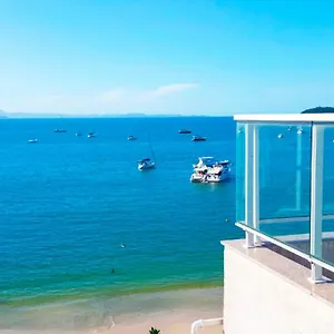Mergulho No Mar De Jurere Com Vista Frontal Apartamento Florianópolis